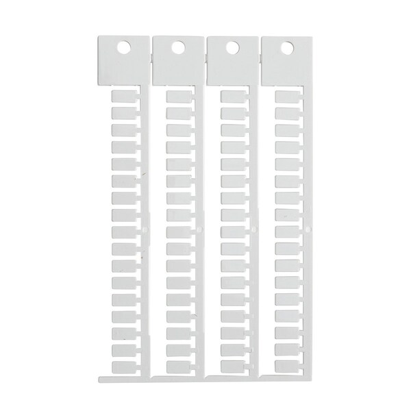Brady Terminal Block Tag Polycarbonate 10.00 mm H x 5.00 mm W Box of 1020 Pieces, 1020PK SA4960 - main